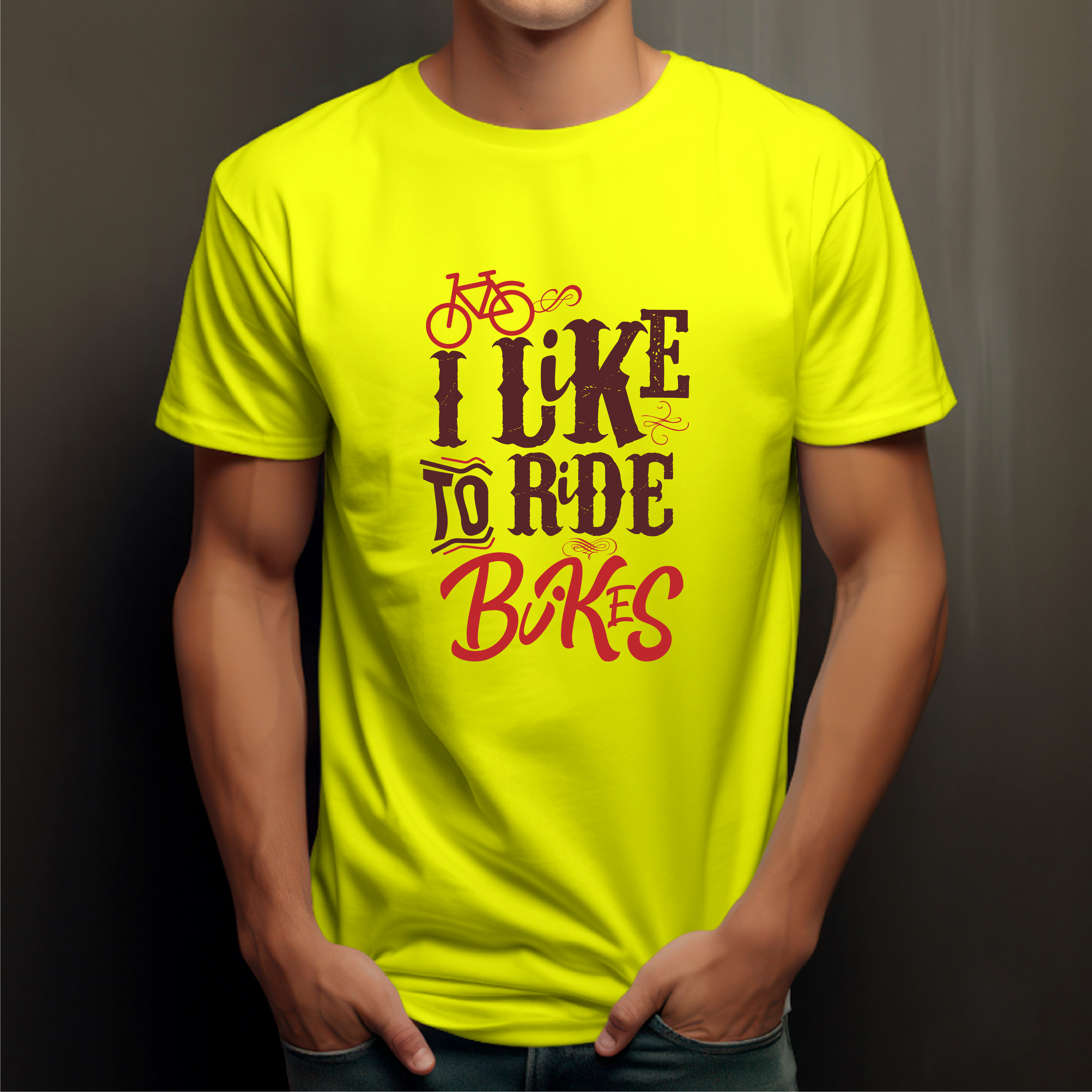 Wonderful Designed T-shirt Bicycle